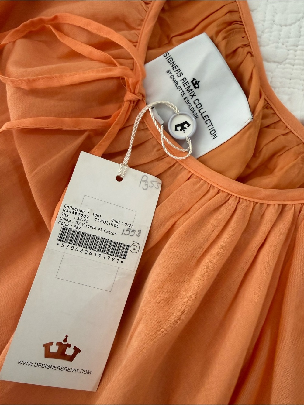 Lightweight Flutter Mini Dress - Picture 4 of 4